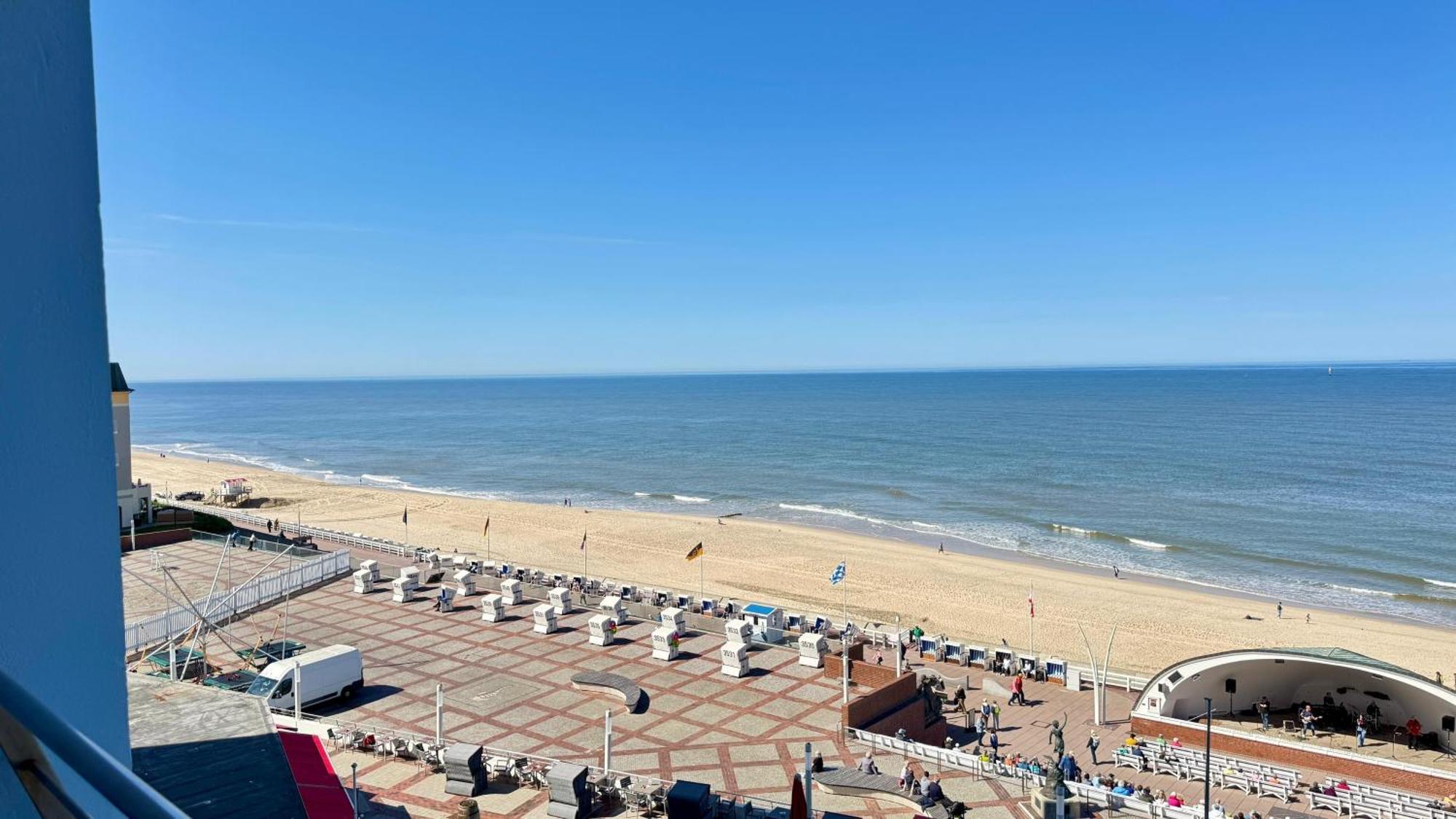 1-78, Seeseite, Haus Metropol, 4 Etage Westerland Exterior foto